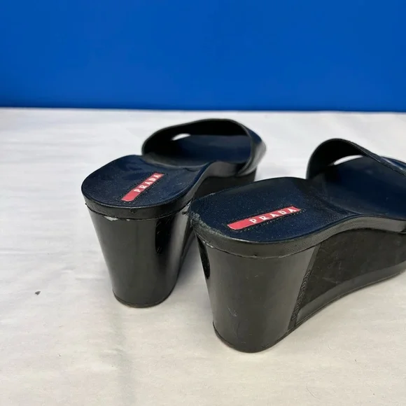 Prada Black Women's Sandals - Picture 4 of 6
